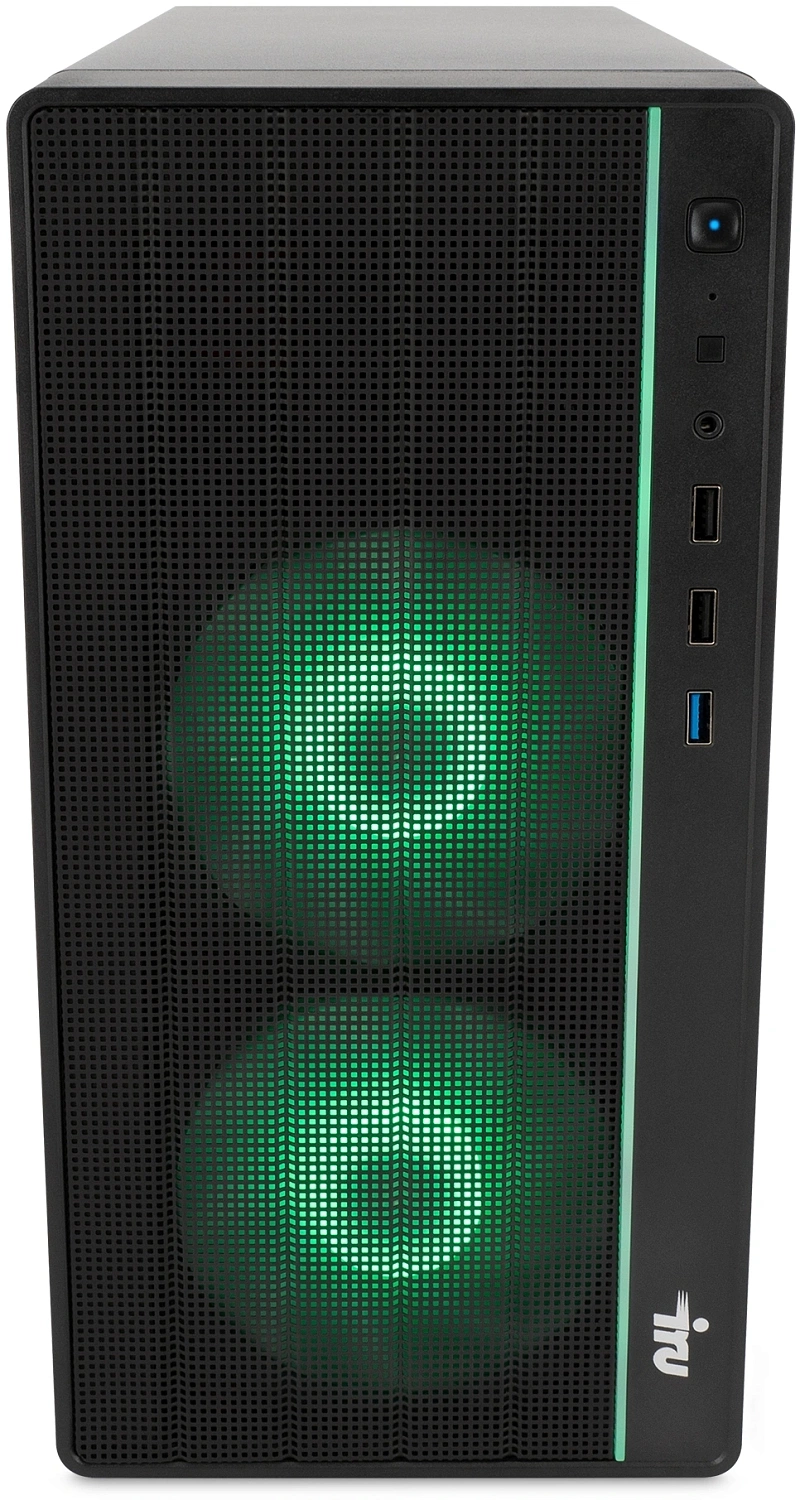 ПК IRU Tactio 310H6SEA MT i3 13100F (3.4) 16Gb SSD512Gb RTX3050 6Gb FreeDOS GbitEth 600W черный (RUS) (2113605)