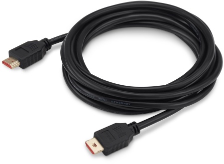 Кабель аудио-видео Buro HDMI 1.4 HDMI (m)/HDMI (m) 3м. позолоч.конт. черный (BHP HDMI V1.4 3M LOCK)