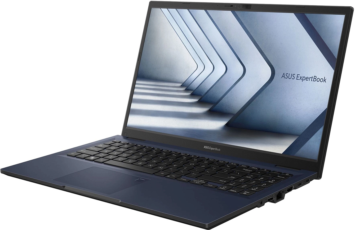 Ноутбук Asus ExpertBook B1 B1502CVA-BQ0551X Core i7 1355U 16Gb SSD512Gb Intel UHD Graphics 15.6" IPS FHD (1920x1080) Windows 11 Professional black WiFi BT Cam (90NX06X1-M00LL0)