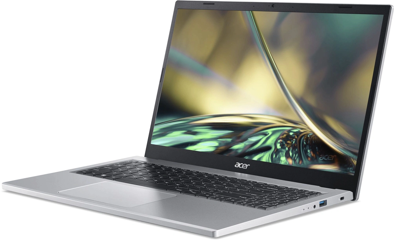Ноутбук Acer Aspire 3 A315-24P-R1LL Ryzen 5 7520U 16Gb SSD512Gb AMD Radeon 610M 15.6" IPS FHD (1920x1080) без ОС silver WiFi BT Cam (NX.KDEER.00G)