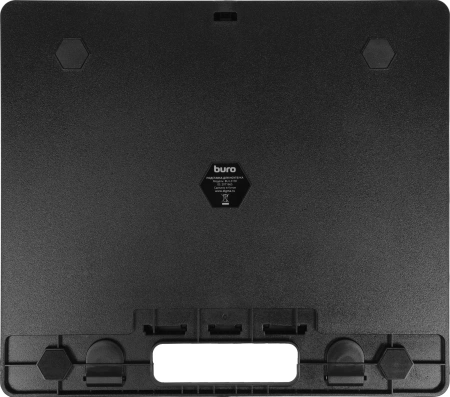 Подставка для ноутбука Buro BU-LS130 280x250x15мм пластик ABS черный Подставка для ноутбука Buro BU-LS130 280x250x15мм пластик ABS черный