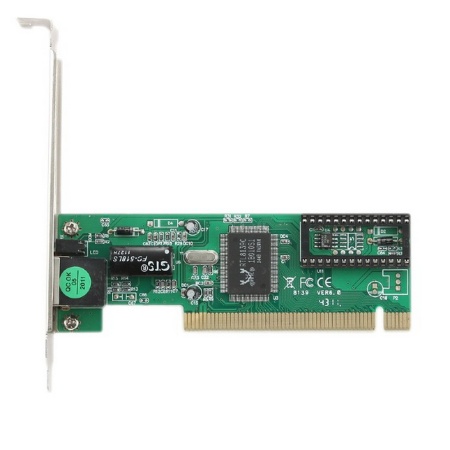 Сетевой адаптер Ethernet Gembird NIC-R1 100/10 Мбит, PCI, чипсет RTL8139C (016087)