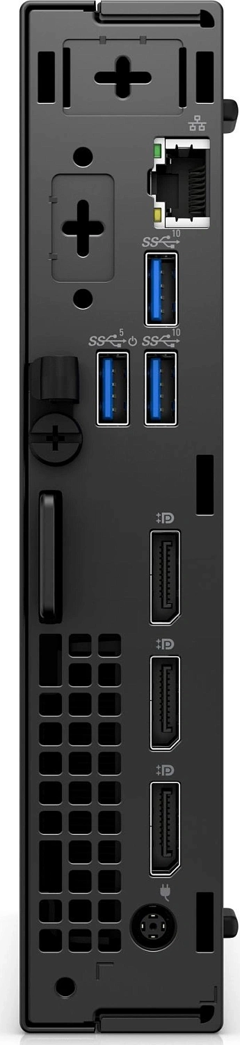Неттоп Dell Optiplex 7020 Plus Micro Core i9 14900 (2) 32Gb SSD1Tb UHDG 770 Windows 11 Pro GbitEth WiFi BT 180W мышь клавиатура черный (7020P-9241)