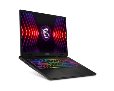 Ноутбук MSI Sword 16 HX B13VGKG-855XRU Core i7 13700HX 16Gb SSD1Tb NVIDIA GeForce RTX4070 8Gb 16" IPS FHD+ (1920x1200) Free DOS grey space WiFi BT Cam (9S7-15P214-855)