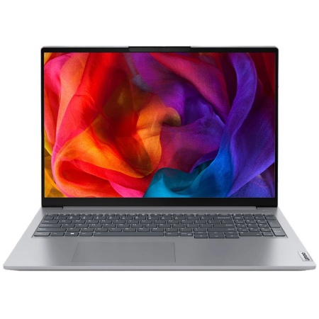 Ноутбук Lenovo ThinkBook 16 G6 IRL 16" WUXGA (1920x1200) IPS AG 300N, i3-1315U 1.2GHz, 1x8GB DDR5 5200, 512GB SSD M.2, Intel UHD, WiFi 6, BT, FPR, FHD Cam, 45Wh, 65W USB-C, NoOS, 1Y, 1.7kg