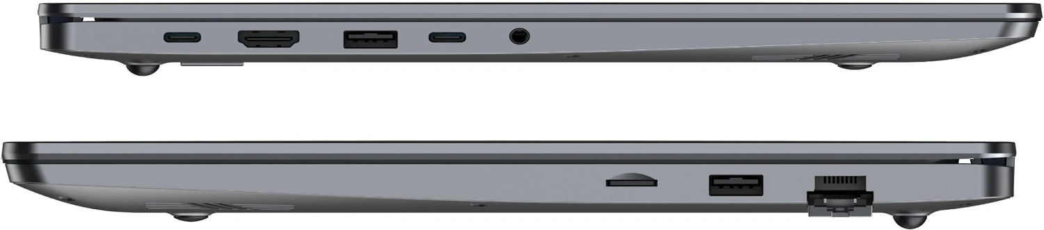 Ноутбук Tecno MegaBook K15SDA Ryzen 5 7430U 16Gb SSD512Gb AMD Radeon Graphics 15.6" IPS FHD (1920x1080) Windows 11 Home grey WiFi BT Cam 6060mAh (71005000257)