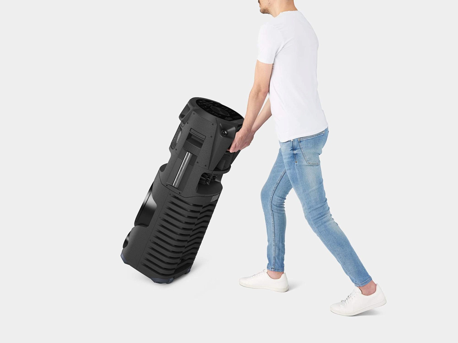 мидисистема Sony MHC-V83D черный/темно-синий 2000Вт CD CDRW DVD DVDRW FM USB BT