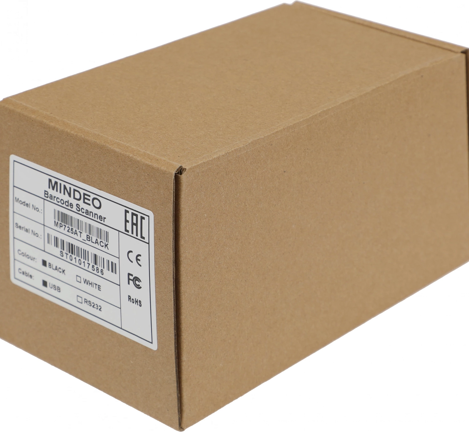 Сканер штрих-кода Mindeo MP725 (MP725BLACK) 2D