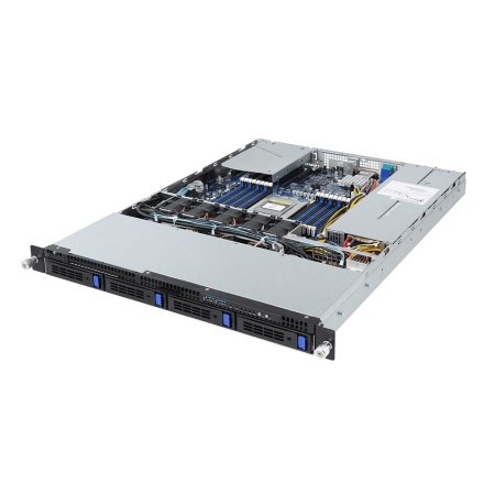 R151-Z30 1U, 1x EPYC 7001 (up 200W), 16x DDR4, up to 4x3.5, 2x10Gb SFP+, IPMI, 1xM.2 PCIE, ODD, 4x USB3.0 (2+2), 5xFAN, 2x650W, Rails)