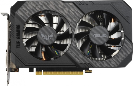 Видеокарта ASUS TUF-GTX1650-O4GD6-P-V2-GAMING//GTX1650 DVI HDMI DP 4G D6; 90YV0GX2-M0NA00