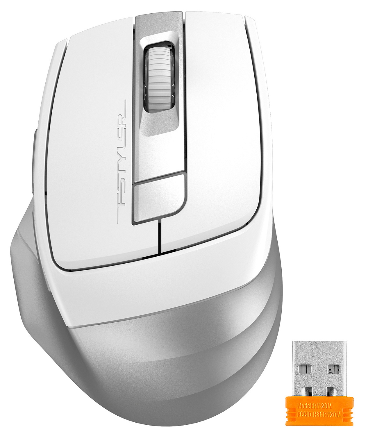 Мышь A4Tech Fstyler FB35C белый оптическая (2400dpi) беспроводная BT/Radio USB (6but) Мышь A4Tech Fstyler FB35C белый оптическая (2400dpi) беспроводная BT/Radio USB (6but)