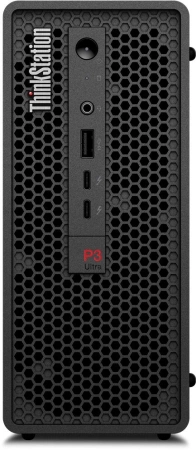 ПК Lenovo ThinkStation P3 Ultra SFF Core i9 13900 32Gb SSD1Tb CR Windows 11 Professional 64 GbitEth 500W мышь клавиатура черный (30HBS64800)