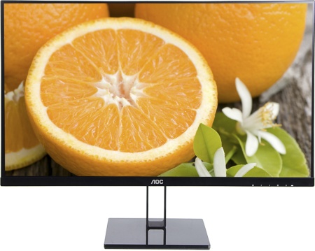 Монитор AOC 27" Value Line 27V2Q(00/01) черный IPS LED 4ms 16:9 HDMI матовая 250cd 178гр/178гр 1920x1080 75Hz DP FHD 4.22кг