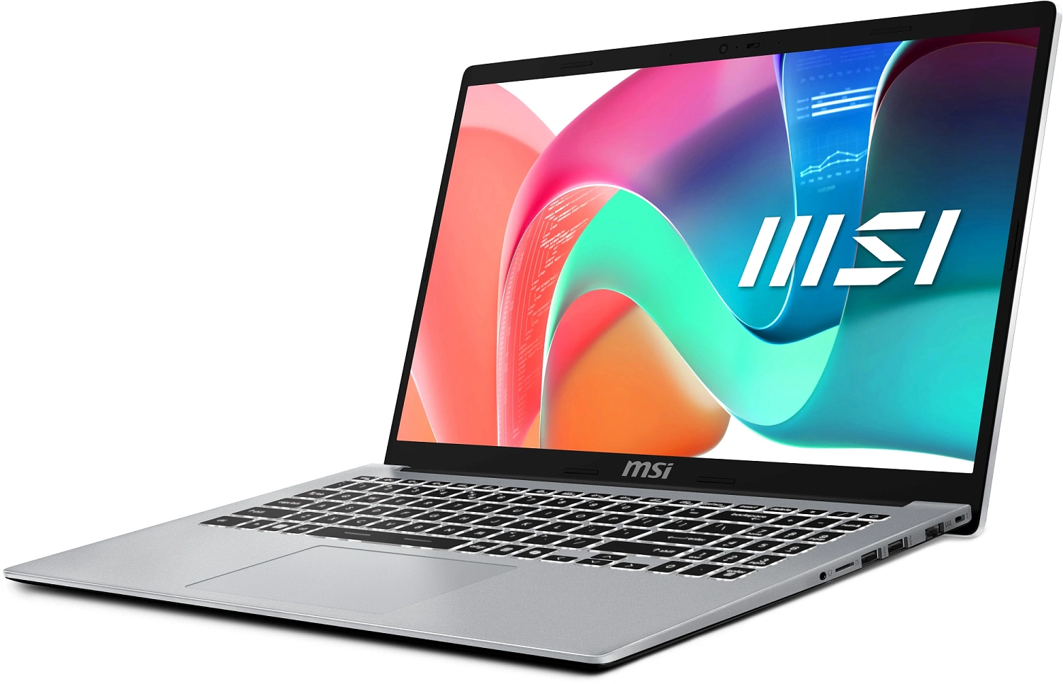 Ноутбук MSI Modern 15 F1MG-800XRU Intel Core 7 150U/16Gb/SSD1Tb/15.6"/IPS/FHD/1920x1080/60Hz/NoOS/Urban Silver (9S7-15S112-800)