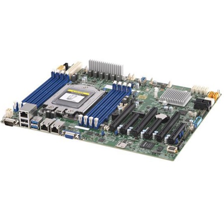 Материнская плата SuperMicro MBD-H11SSL-C-O ATX, AMD EPYC (Socket SP3), 8xDDR4, 16xSATA, Broadcom 3008 SAS, M.2, 2x1GbE (Intel® I210), IPMI, 3xPCI-Ex16 + 3xPCI-Ex8, Video port