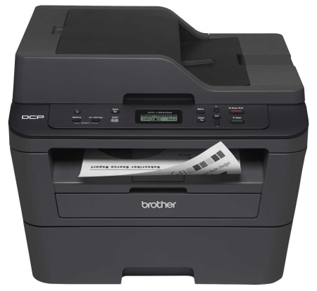 МФУ лазерное Brother DCP-L2540DW (А4, ч/б, принтер/копир/сканер, 30 стр/мин, 32Мб,  печать HQ1200 (2400x600), скан. 2400x600, 1х250л., Duplex, ADF, Enternet, USB, WiFi, пусковой тонер на 2600 копий. РМ: DR-2305, TN-2305, TN-2355)