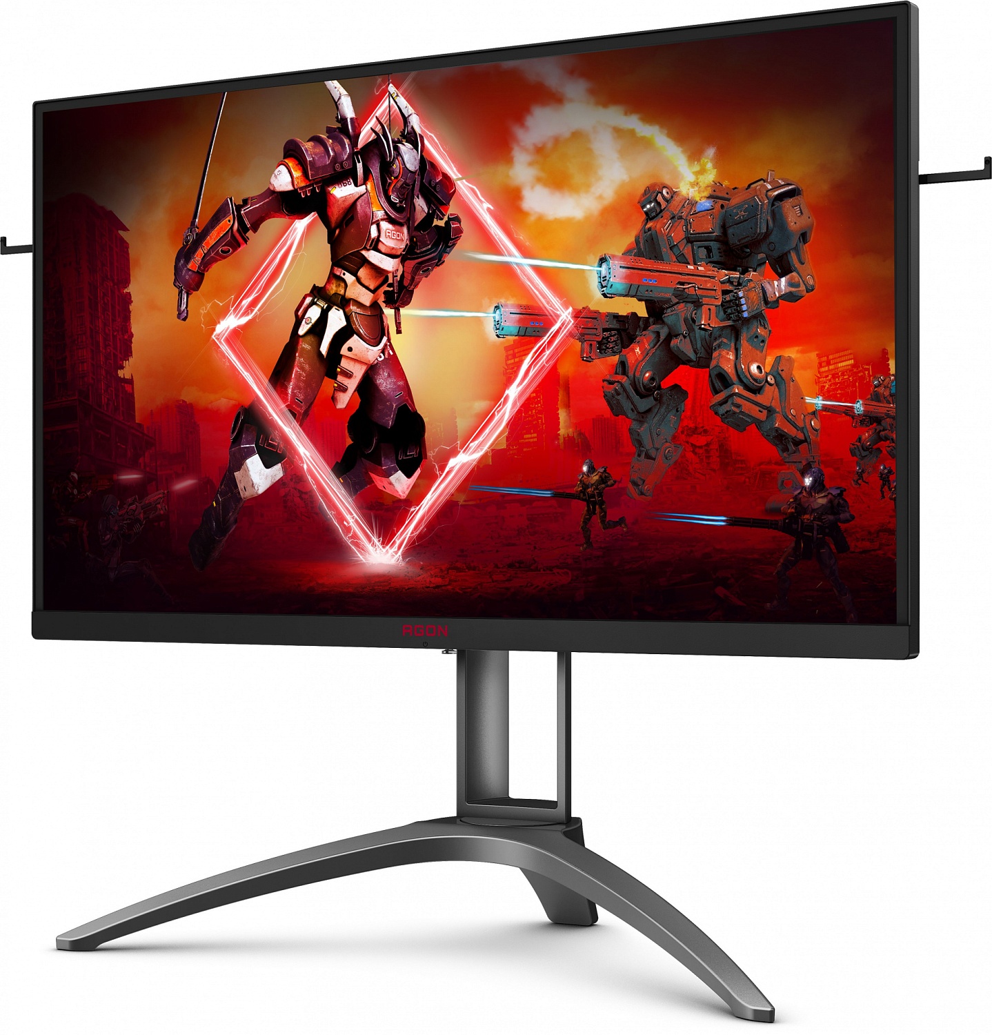 Монитор AOC 27" Gaming AG273QZ черный TN LED 0.5ms 16:9 HDMI M/M матовая HAS 400cd 170гр/160гр 2560x1440 240Hz FreeSync Premium Pro DP 2K USB 8.4кг