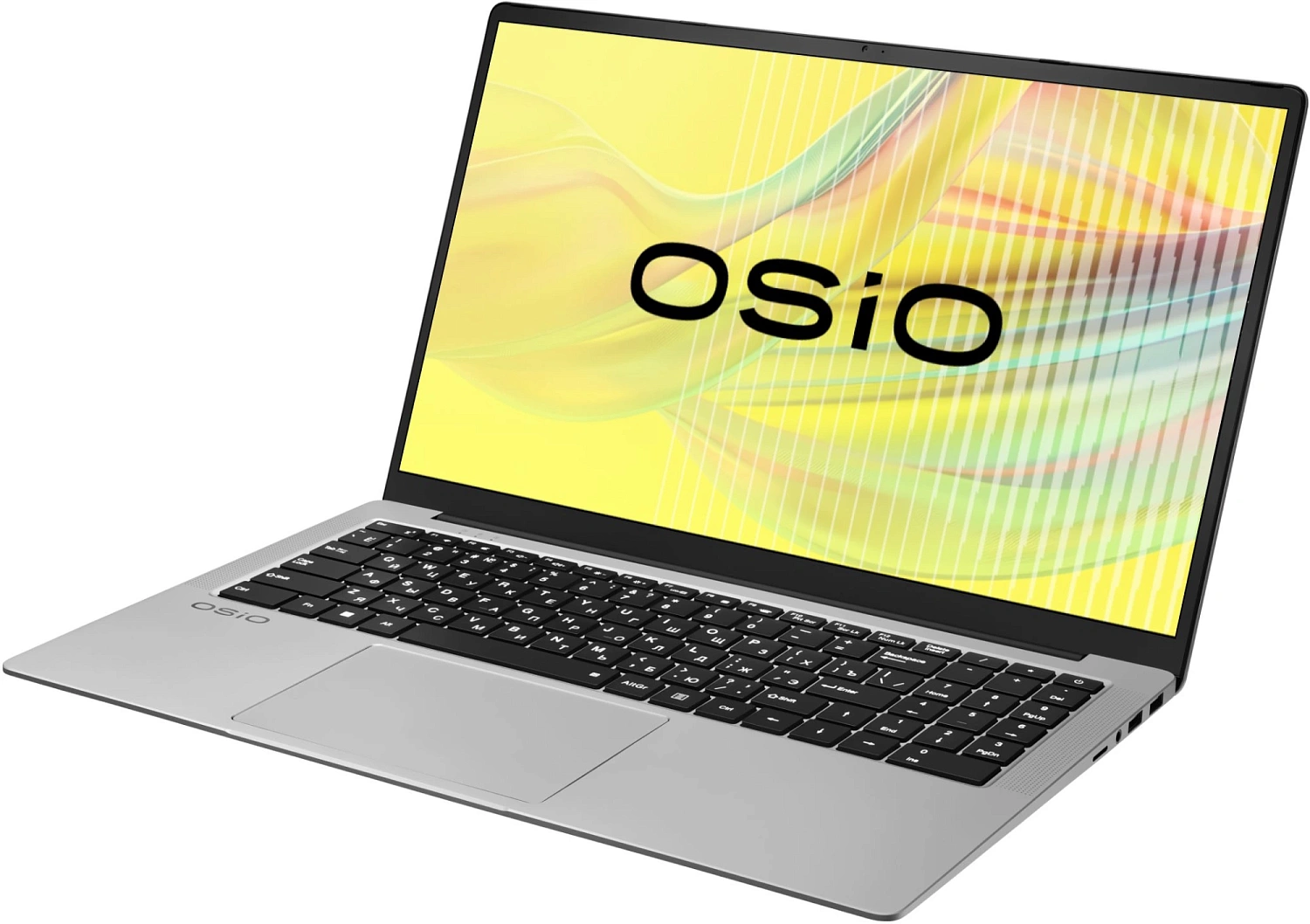 Ноутбук Osio FocusLine F160a-017 Ryzen 5 5560U 16Gb SSD1Tb 16.1" FHD (1920x1080) Windows 11 Home 64 grey WiFi BT Cam 6000mAh
