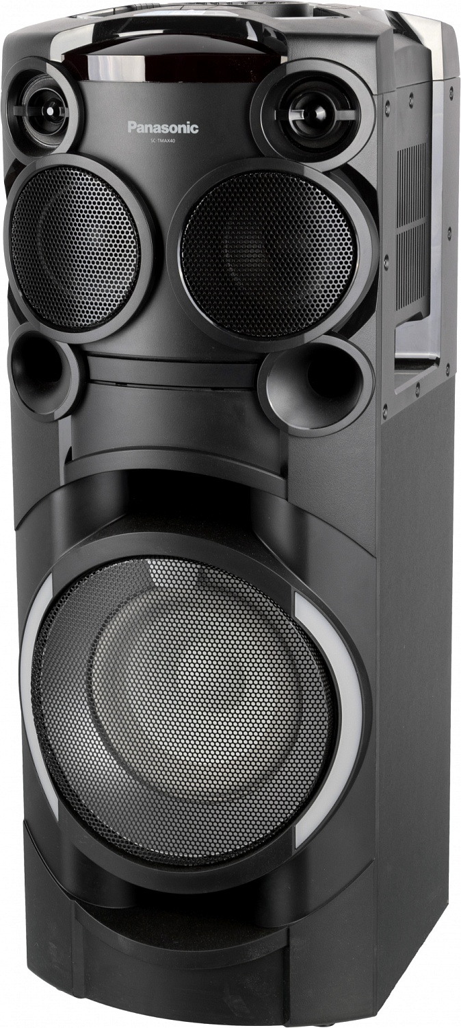 Минисистема Panasonic SC-TMAX40E-K черный 1200Вт CD CDRW FM USB BT