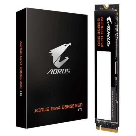 M.2 2280 1TB AORUS Client SSD AG450E1TB-G PCI-Express 4.0 x4, NVMe 1.4 5000/4600 AG450E1TB-G RTL