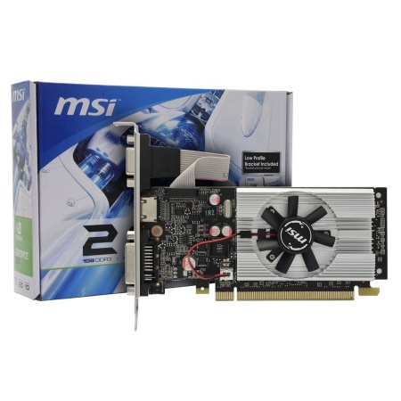 Видеокарта MSI G210 1GB GDDR3 64bit VGA DVI HDMI RTL {20} (305222)