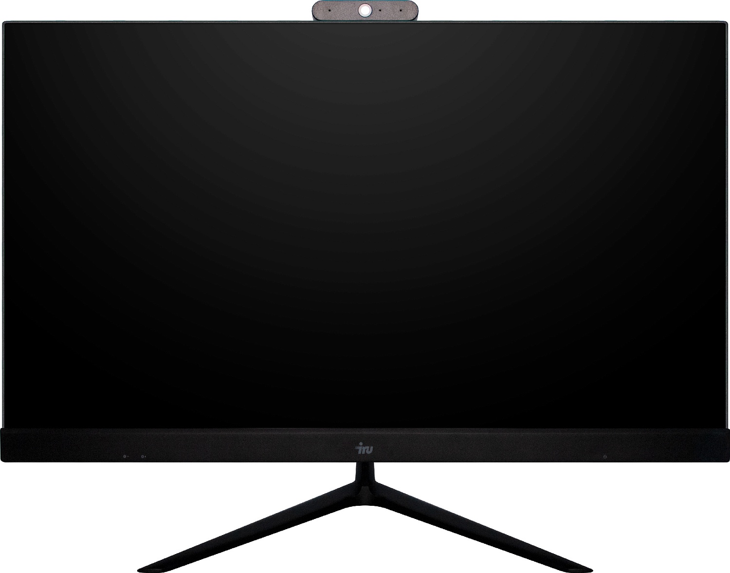Моноблок IRU Office P2320A3 23.8" Full HD Ryzen 5 3400GE (3.3) 16Gb SSD512Gb RGr CR Free DOS GbitEth WiFi BT 120W Cam черный 1920x1080