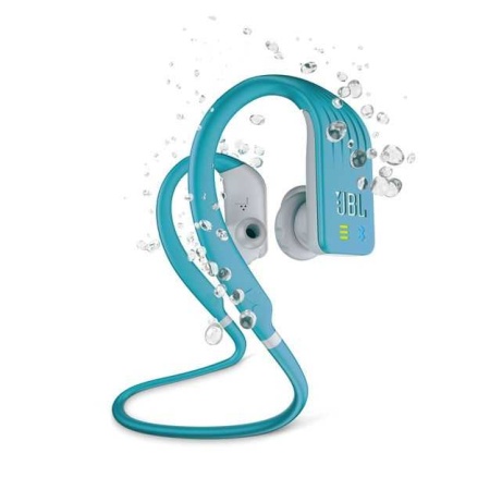 Наушники спортивные беспроводные JBL Endurance Dive, 32 Ом , бирюзовый