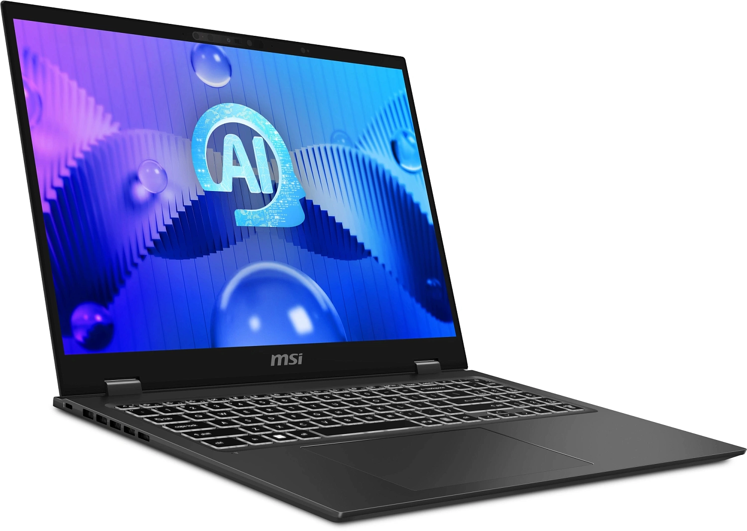Ноутбук MSI Prestige 16 AI Evo B1MG-235RU Core Ultra 7 165H 16Gb SSD1Tb Intel Arc 16" IPS FHD+ (1920x1200) Windows 11 Home grey WiFi BT Cam (9S7-15A121-235)