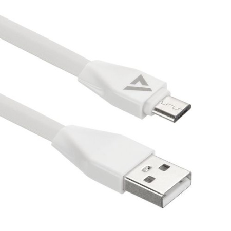 USB кабель ACD-Life MicroUSB ~ USB-A TPE, 1м, белый (ACD-U920-M1W)