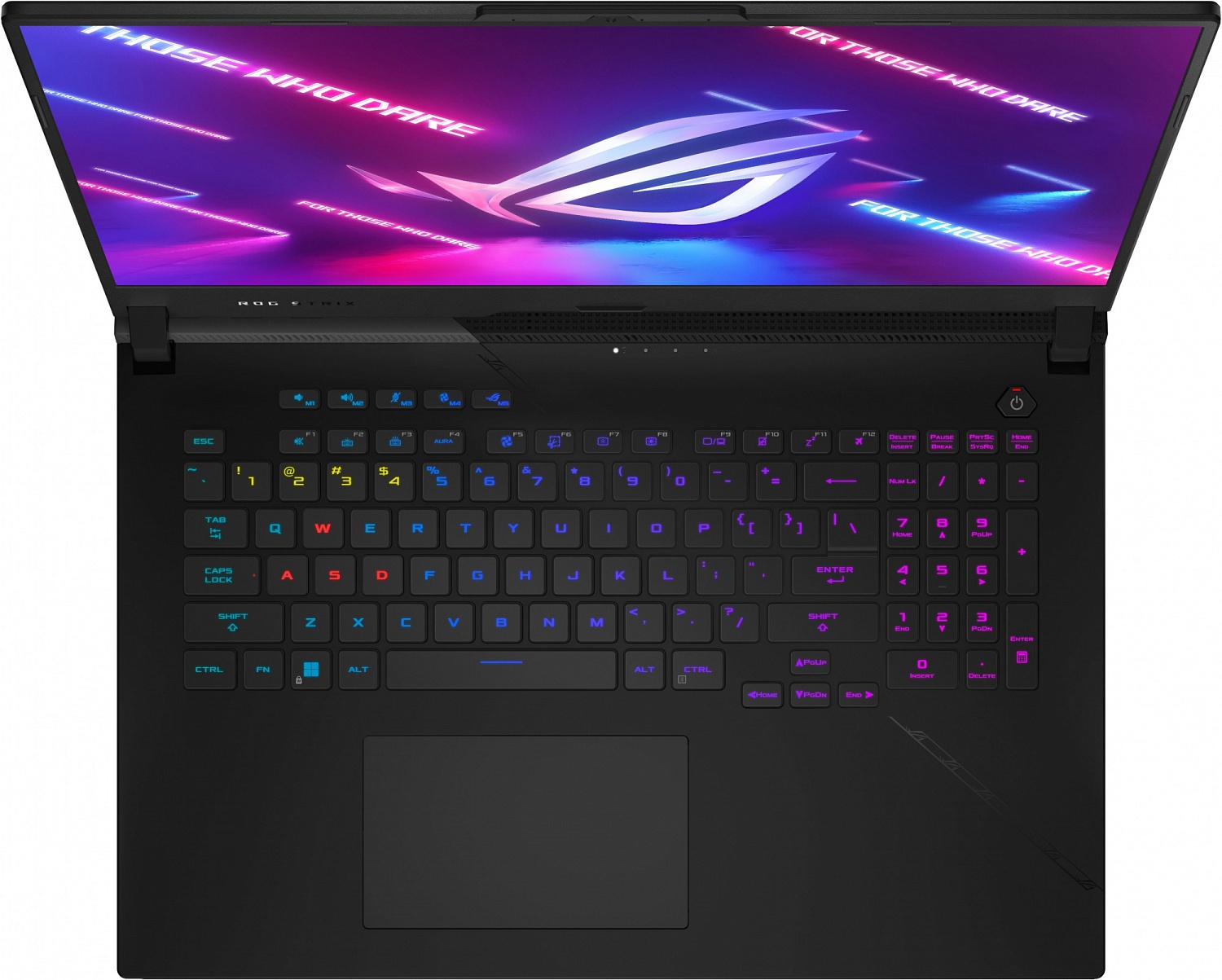 Ноутбук Asus ROG Strix Scar 17 G733PYV-LL064 Ryzen 9 7945HX 32Gb SSD1Tb NVIDIA GeForce RTX4090 16Gb 17.3" IPS WQHD (2560x1440) noOS black WiFi BT Cam (90NR0DB4-M005K0)