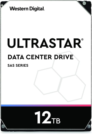 Жесткий диск WD/HGST Enterprise HE12 HDD 3.5" SAS  12000Gb, 7200rpm, 256MB buffer (HUH721212AL5204 Hitachi Ultrastar Heluim HE12), 1 year