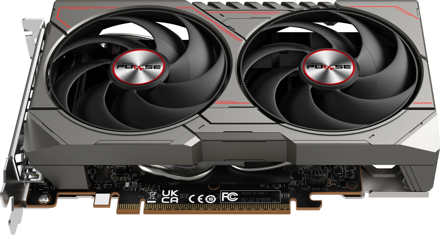 Видеокарта Sapphire RX9060XT PULSE 8GB GDDR6 128bit DP 2xHDMI 2FAN RTL