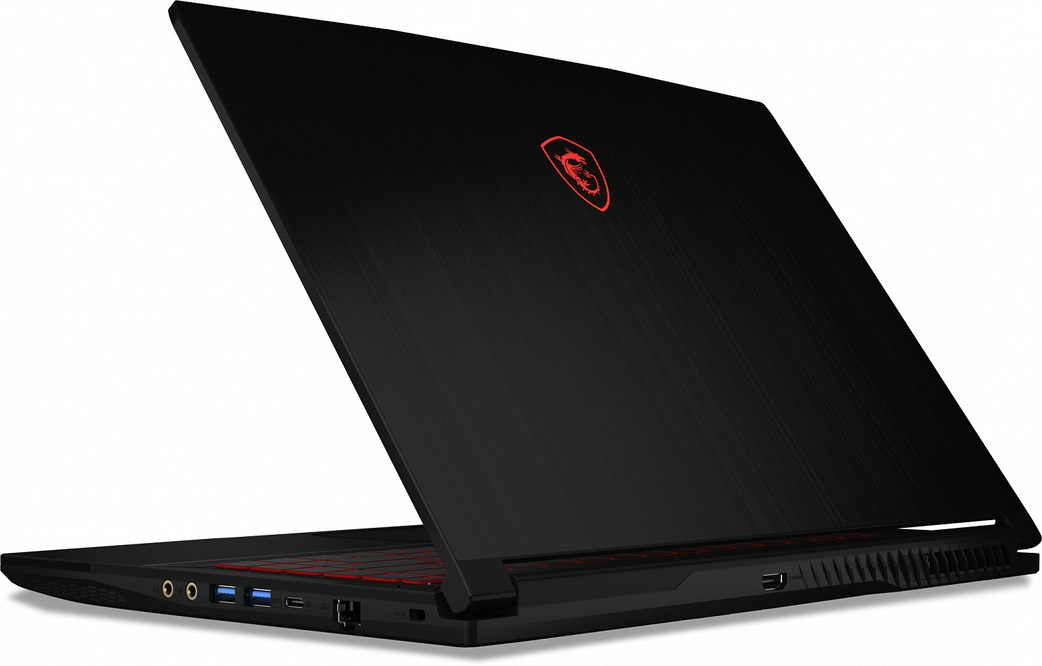 Ноутбук MSI GF63 Thin 12UC-800XRU Core i7 12650H 16Gb SSD512Gb NVIDIA GeForce RTX 3050 4Gb 15.6" IPS FHD (1920x1080) Free DOS black WiFi BT Cam (9S7-16R821-800)