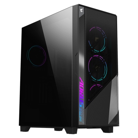 AORUS C500G MidTower, E-ATX, USB-C x1, USB 3.0 x2, Audio I/O, Black,TG