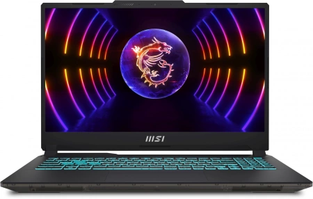 Ноутбук MSI Cyborg 15 A12VF-868RU Core i7 12650H 16Gb SSD512Gb NVIDIA GeForce RTX4060 8Gb 15.6" IPS FHD (1920x1080) Windows 11 black WiFi BT Cam (9S7-15K111-868)