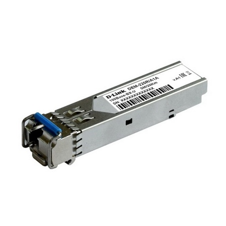 220R/20KM/A1A WDM SFP-трансивер с 1 портом 100Base-BX-U (Tx:1310 нм, Rx:1550 нм) для одномодового оптического кабеля (до 20 км) (455568)