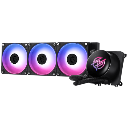 Жидкостная система охлаждения MSI MPG CORELIQUID P13 360 , 3X120MM FAN, IPS LCD, LGA1700/1851, AM5