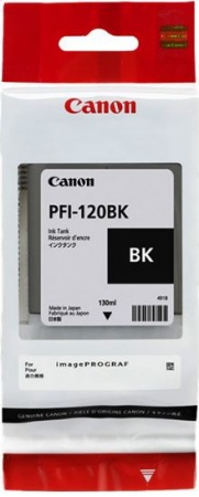 Картридж струйный Canon PFI-120 BK 2885C001 черный для Canon imagePROGRAF TM-200/205