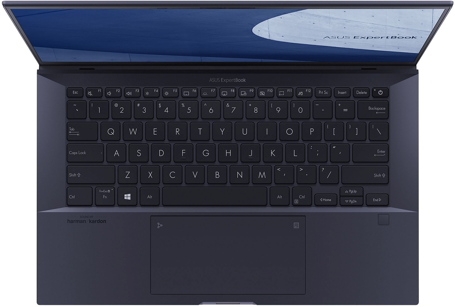 Ноутбук Asus ExpertBook B9 B9400CBA-KC0693 Core i7 1265U 16Gb SSD1Tb Intel Iris Xe graphics 14" IPS FHD (1920x1080) noOS black WiFi BT Cam Bag (90NX04Z1-M00YJ0)