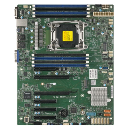 MBD-X11SRL-F-O ATX, 1xLGA2066, iC422, 8xDDR4, 8xSATA3, 2х1GbE, IPMI, 1xM.2 PCIE x4, 1x PCIEx16, 3x PCIEx8