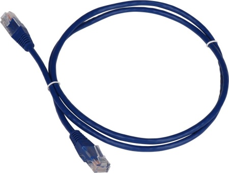 Патч-корд Lanmaster TWT-45-45-15-BL UTP RJ-45 вил.-вилка RJ-45 кат.5E 15м синий ПВХ (уп.:1шт)