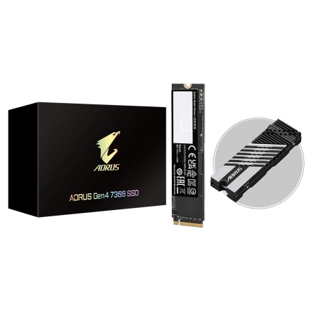 M.2 2280 1TB AORUS Client SSD AG4731TB PCI-Express 4.0 x4, NVMe 1.4 7300/6000 AG4731TB RTL