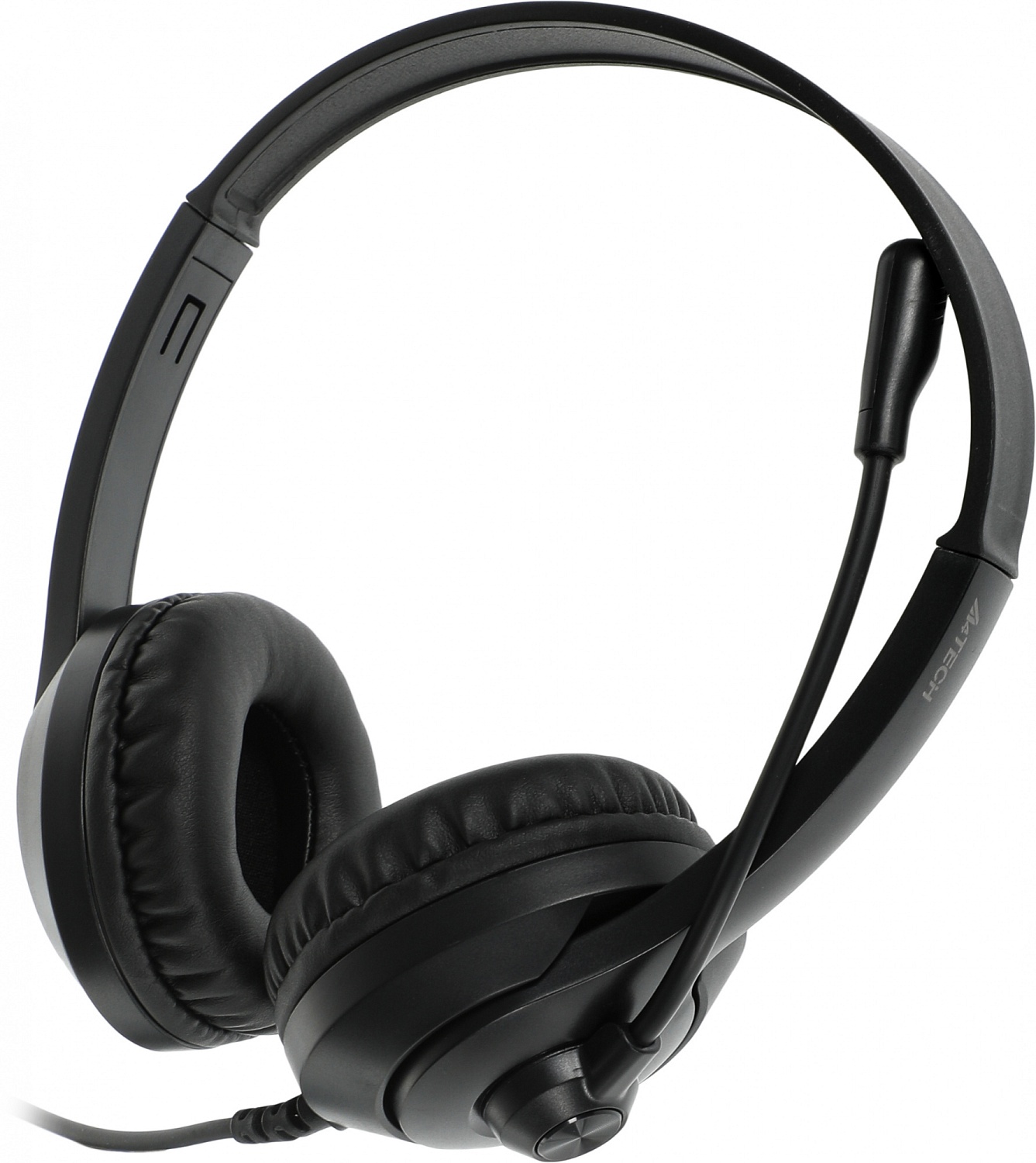 Наушники с микрофоном A4Tech Fstyler FH100i черный 1.8м накладные оголовье (FH100I (STONE BLACK))