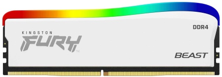 Память DDR4 8GB 3600MHz Kingston KF436C17BWA/8 Fury Beast RGB RTL Gaming PC4-25600 CL17 DIMM 288-pin 1.35В single rank с радиатором Ret