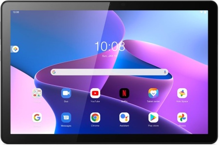 Планшет Lenovo Tab M10 TB-328XU T610 (1.8) 8C RAM4Gb ROM64Gb 10.1" IPS 1920x1200 3G 4G Android 11 серый 8Mpix 5Mpix BT GPS WiFi Touch microSD 128Gb 5000mAh