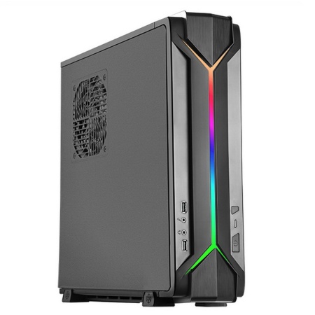 SST-RVZ03B-ARGB Raven Mini-ITX Gaming Computer Case, ARGB, black (226421)