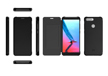 Защитный чехол Smart cover для V9, золотой