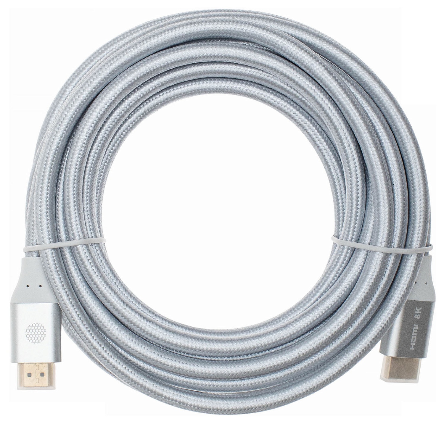 Кабель аудио-видео Cactus CS-HDMI.2.1-5 HDMI (m)/HDMI (m) 5м. позолоч.конт. серебристый Кабель аудио-видео Cactus CS-HDMI.2.1-5 HDMI (m)/HDMI (m) 5м. позолоч.конт. серебристый