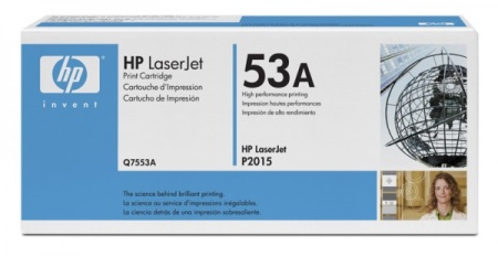 Картридж Cartridge HP 53A для LJ P2015, черный (3 000 стр.)