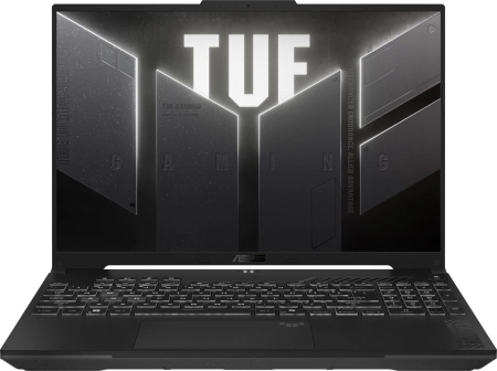 Ноутбук Asus TUF Gaming F16 FX607VJ-RL013 Core 5 210H 16Gb SSD512Gb NVIDIA GeForce RTX 3050 6Gb 16" IPS FHD+ (1920x1200) без ОС grey WiFi BT Cam (90NR0MZ6-M000F0)